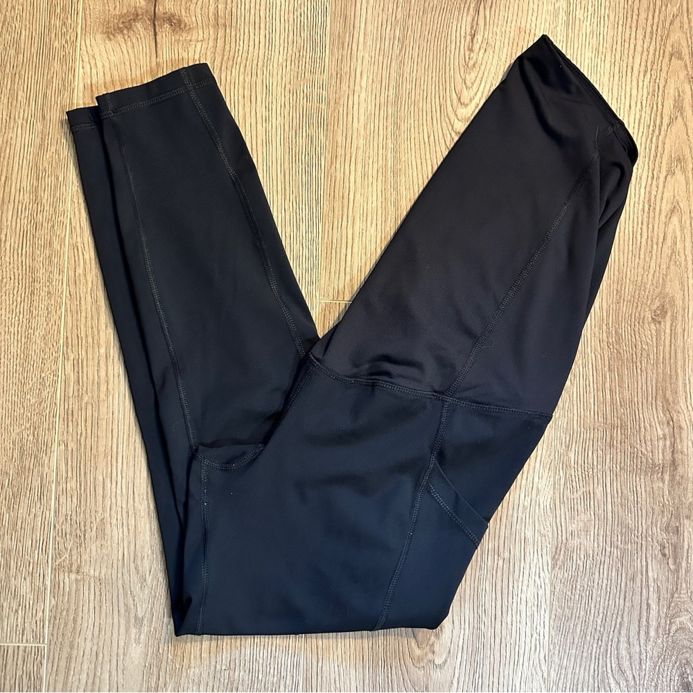 Isabel Maternity by Ingrid & Isabel Black Full Length Leggings in Size Small
